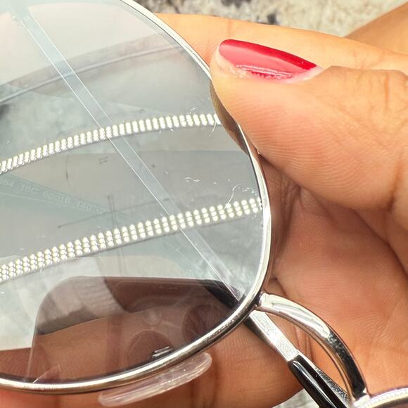 Tom Ford Zeila Cat Eye Silver Sunglasses Womens TF654  display picture 2